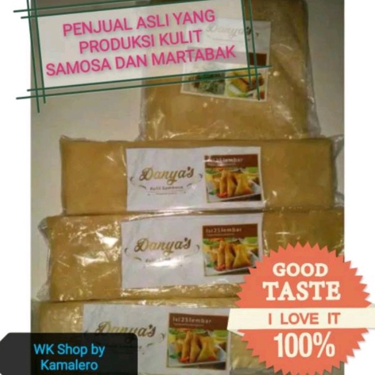 

HOT Kulit Samosa / Sambosa Sedang 30 cm X 7.8 cm isi 25 Lembar
