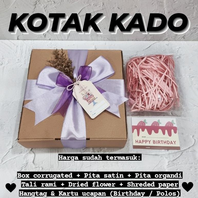 

Promo KOTAK KADO / GIFT BOX / BOX HAMPERS / BOX HADIAH