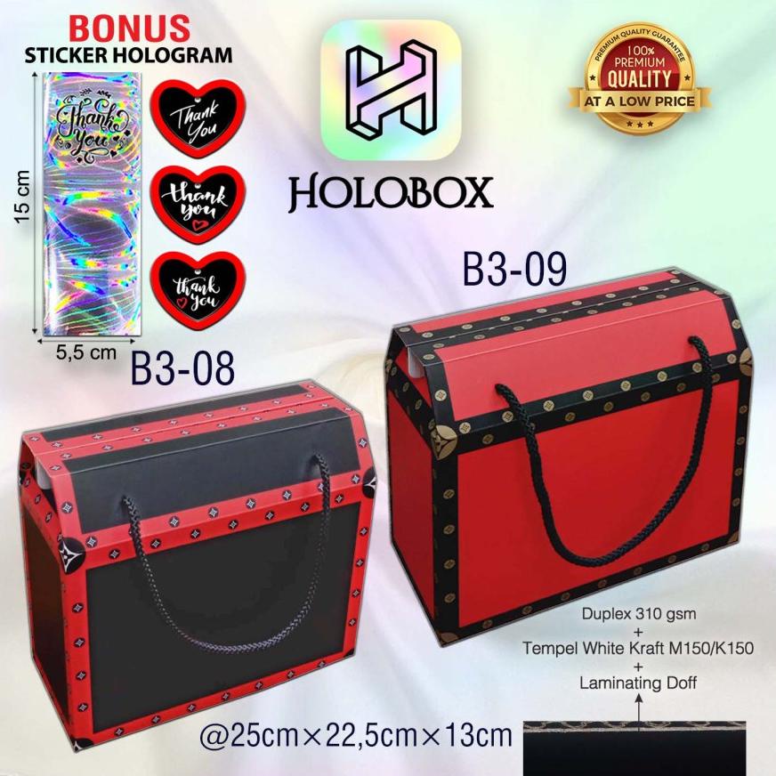 

7.7 KOTAK KUE|GABLE|KADO|CAKE|SERBAGUNA|DUS|BOX|PACKAGING|25X13X22.5|B3-