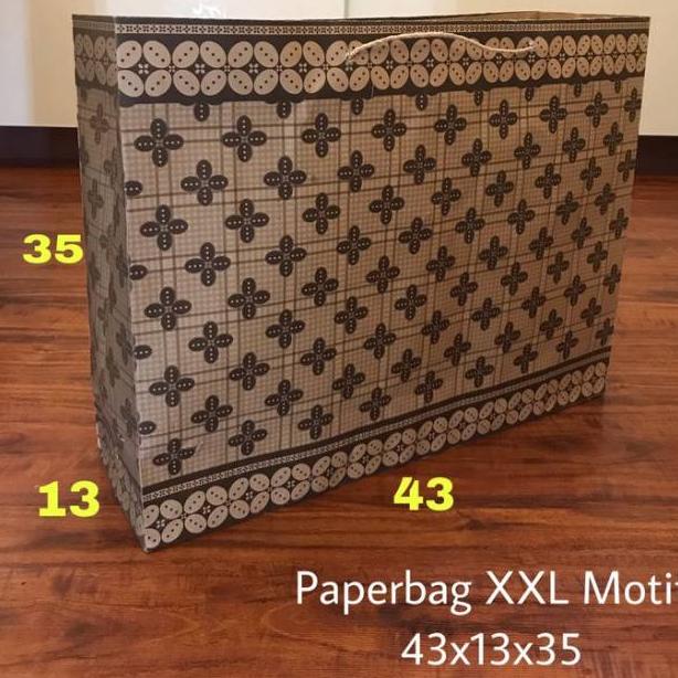 

7.7 Paperbag XXL Motif 43x13x35 Tas Kertas Tas Tali Goodie Bag Shopping