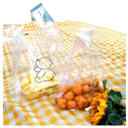 

7.7 Paper Bag Plastik Kantong Plastik Vintage Transparan Bea Isi 10