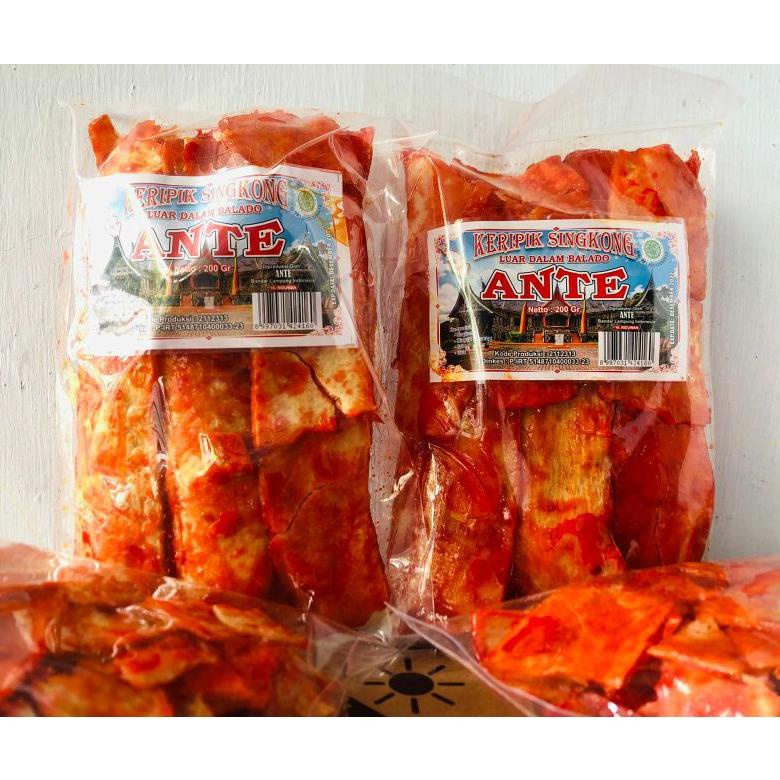 

New Keripik Singkong Balado Khas Minang Sanjay Ubay Ayang Si Belo sibelo Murah