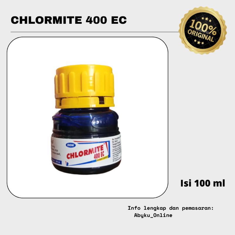 CHLORMITE 400 EC - 100 ML INSEKTISIDA ULAT GRAYAK