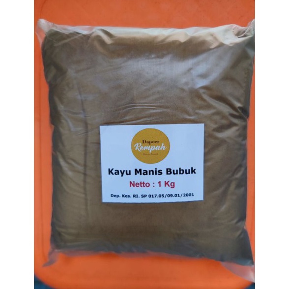 

Terkini Kayu Manis Bubuk 1Kg DB9