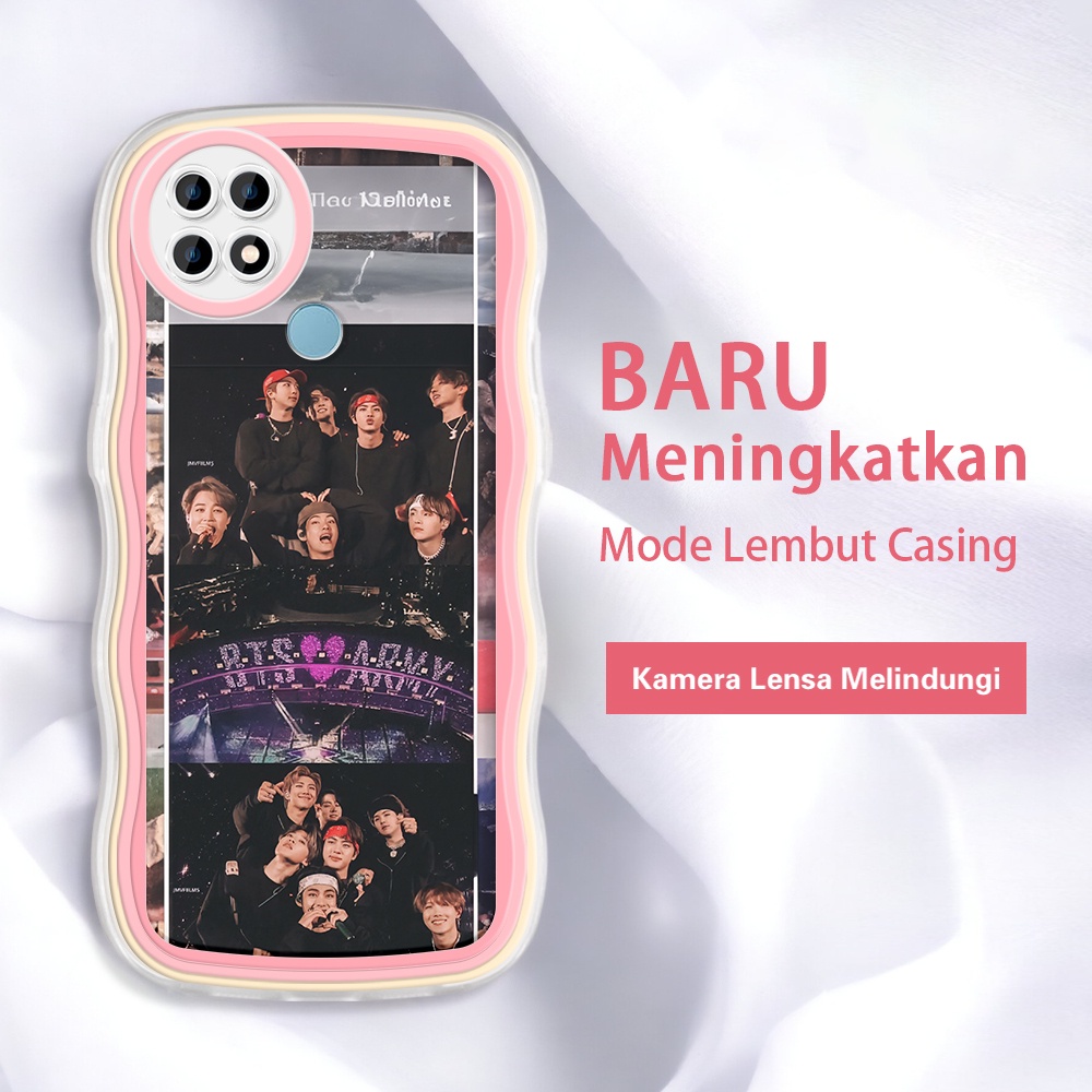 OPPO A33 A31 A15 A17 A16 A15S A16E A16S A16s New NEW INS BT21 BTS Cool Kor Fashion Kesing case hp mu