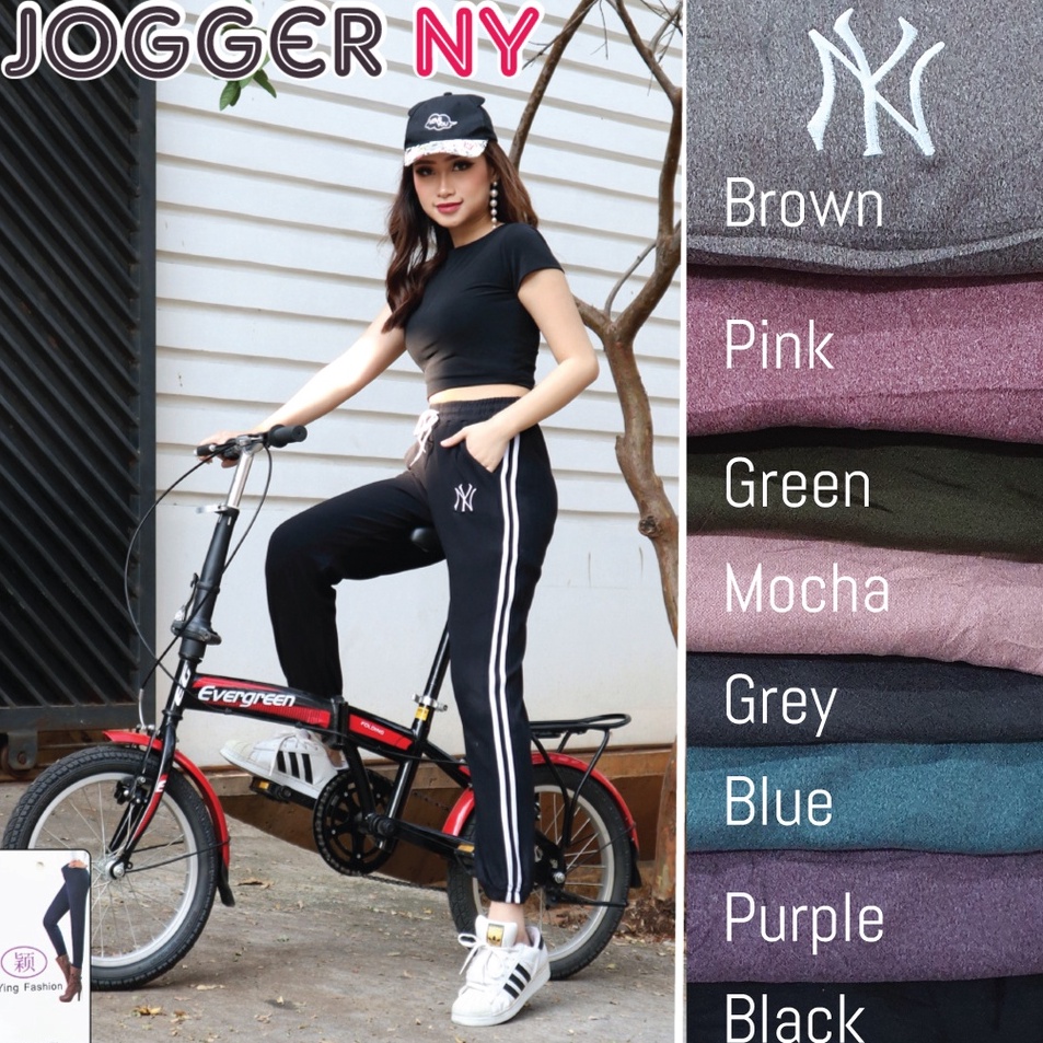 (XC26619) Jogger NY / Jogger New York / celana jogger wanita / Jogger Import