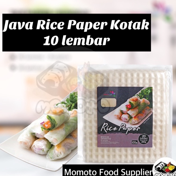 

(♥C6369] Rice paper KOTAK / Banh Trang High Quality Kulit Lumpia Vietnam