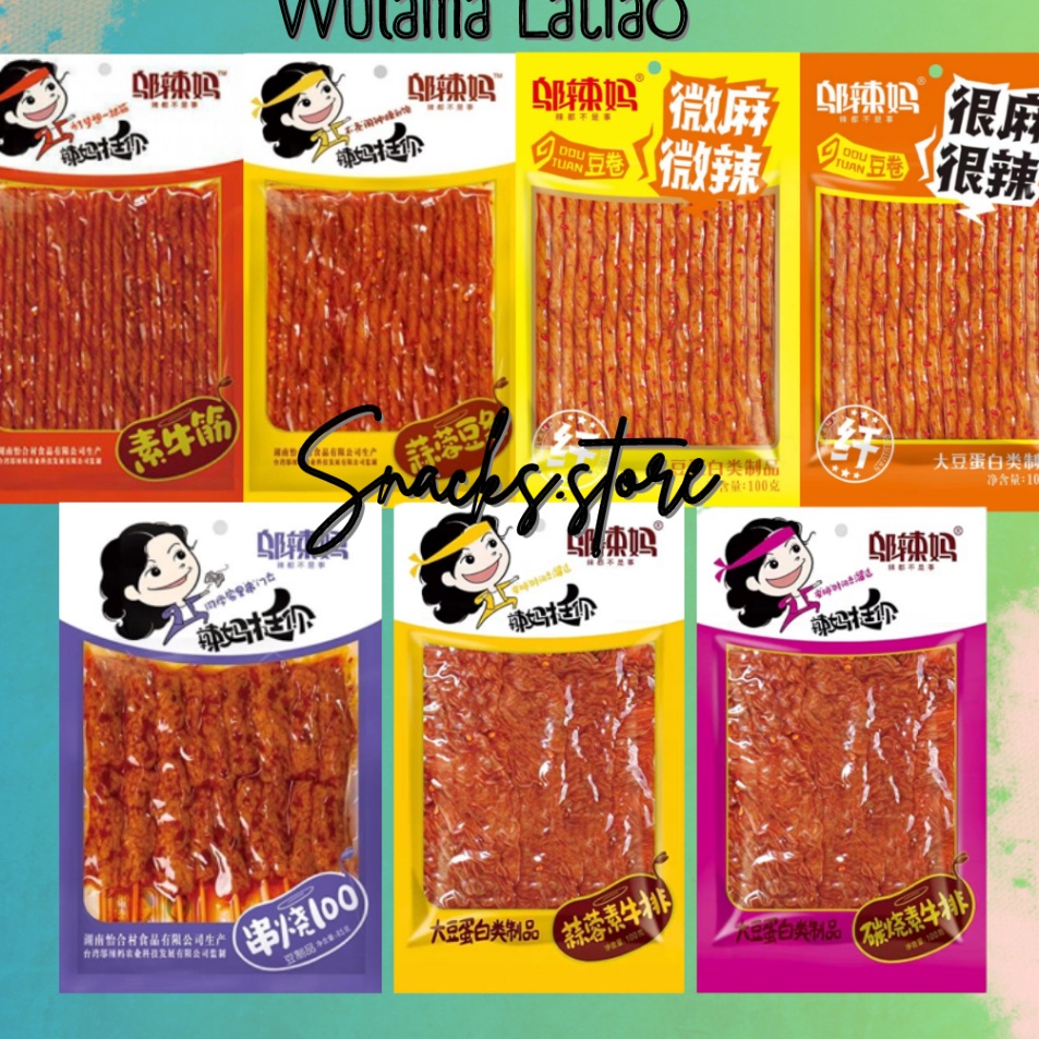 

TERMURAH Wulama Latiao Gluten (Cemilan Snack Vegetarian) HALAL