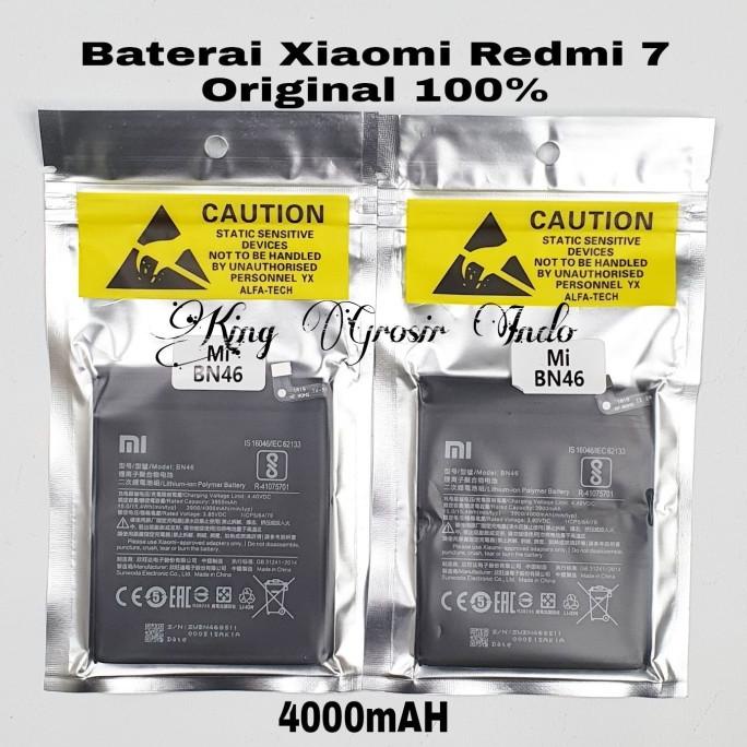 Baterai Xiaomi BN46 / BN 46 / Redmi 7 , Redmi Note 8 Original 100%