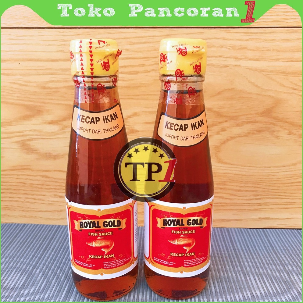 

ㅨ Fish Sauce Royal Gold / Kecap Ikan 200 Ml ー