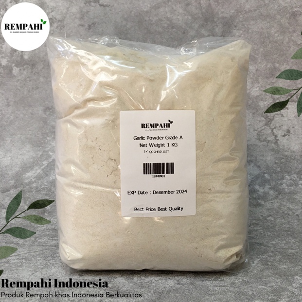 

Terbaru Bawang Putih Bubuk | Garlic Powder Grade A 1 Kg 08X