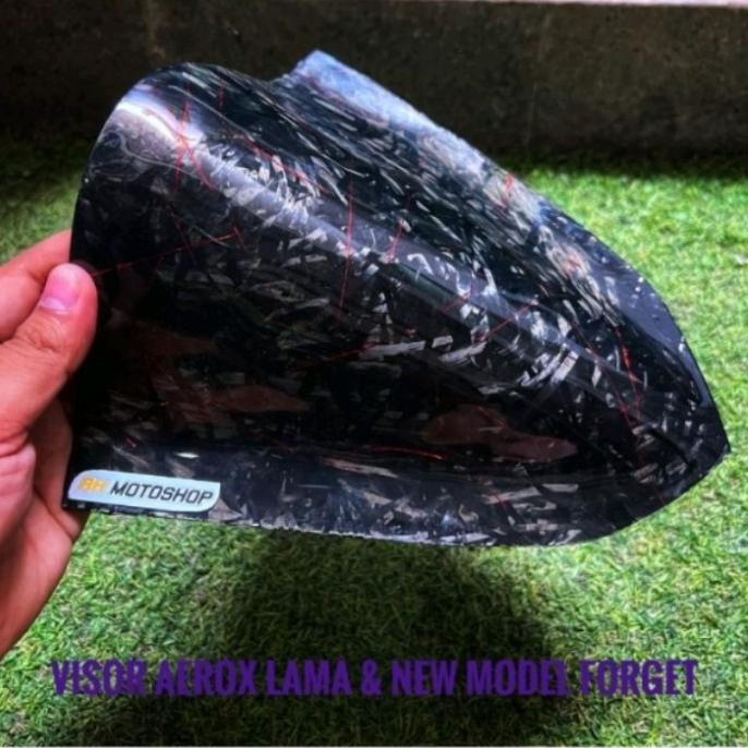 Visor Windhshield Aerox Old Lama & New Baru Carbon Forged