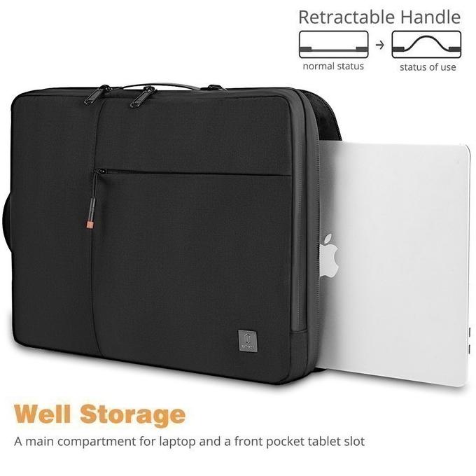 Wiwu Tas Laptop 14 Inch Alpha Double Layer Sleeve Bag