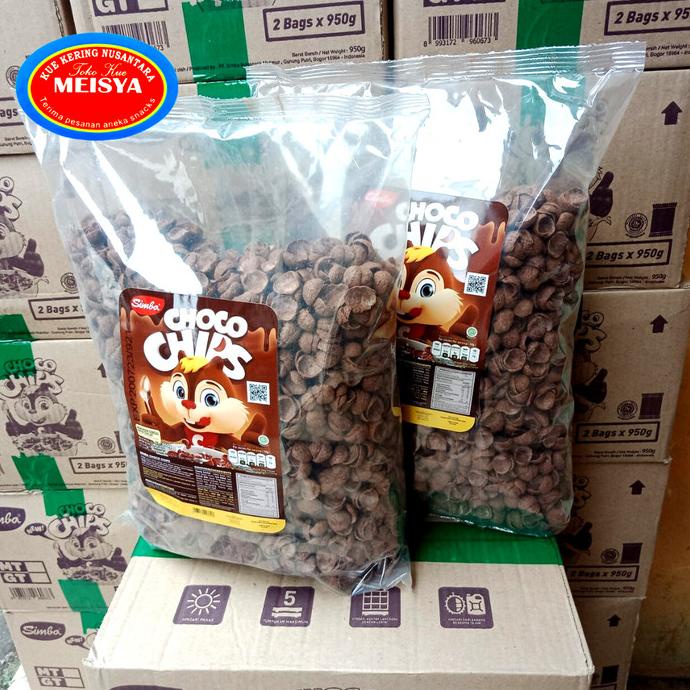 

Simba Choco Chips Coco Crunch 1 Dus 2 Bags x 950gr