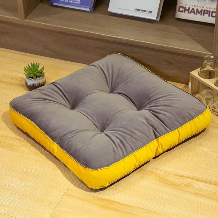 Bantal Viral Besar 50X50Cm - Bantalan Duduk Lesehan Lantai Kafe Kursi