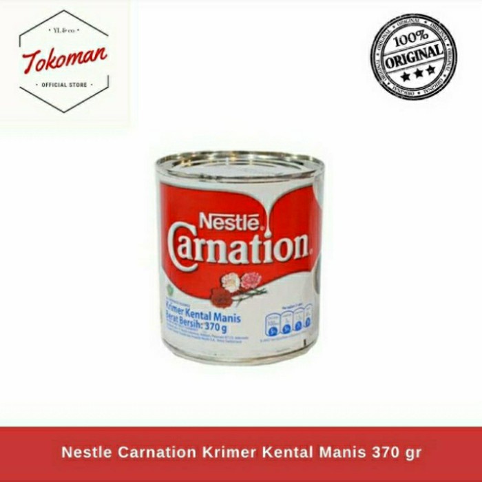 

(Grab/Gojek) Nestle Carnation Krimer Kental Manis 370Gr - 1 Karton