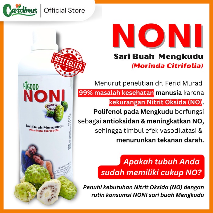 

Jus Mengkudu Noni Murni Organik 1L