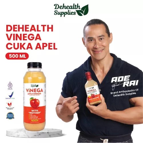 

Dehealth Supplies Vinega Cuka Apel 500Ml Plastik