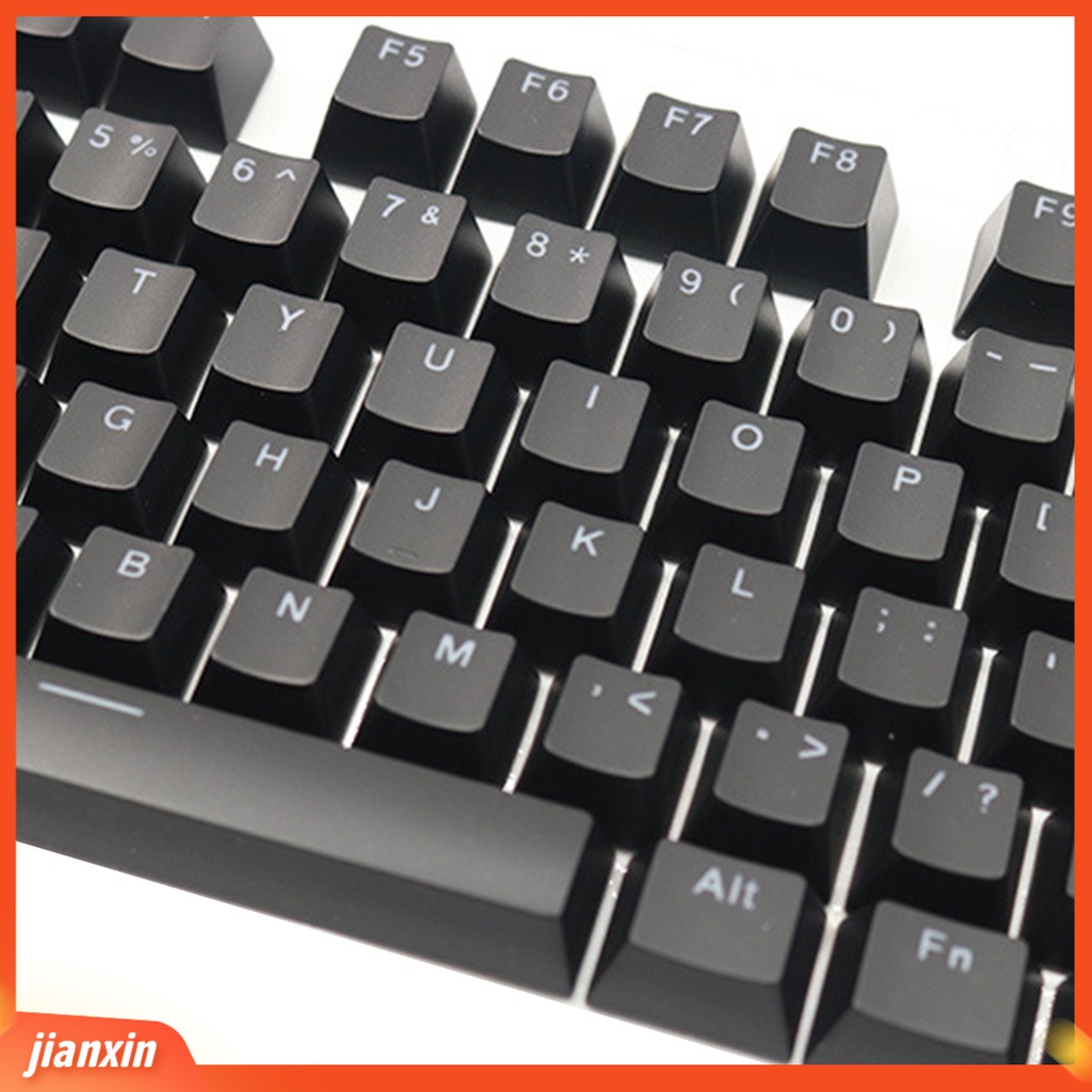 [Jianxin] 104Pcs Anti-skid Backlit ABS Keycaps Mechanical Keyboard Key Caps for PC Computer