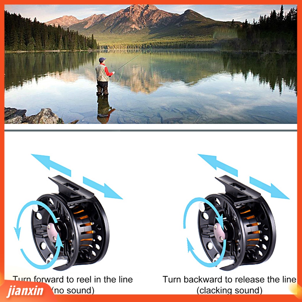 [Jianxin] fly Fishing Reel Ball Bearing Professional Quick Release Kiri/Kanan Saling Tukar. Alat Peredam Kecepatan Tinggi Portabel High Speed Metal Spinning Reel Memancing Laut