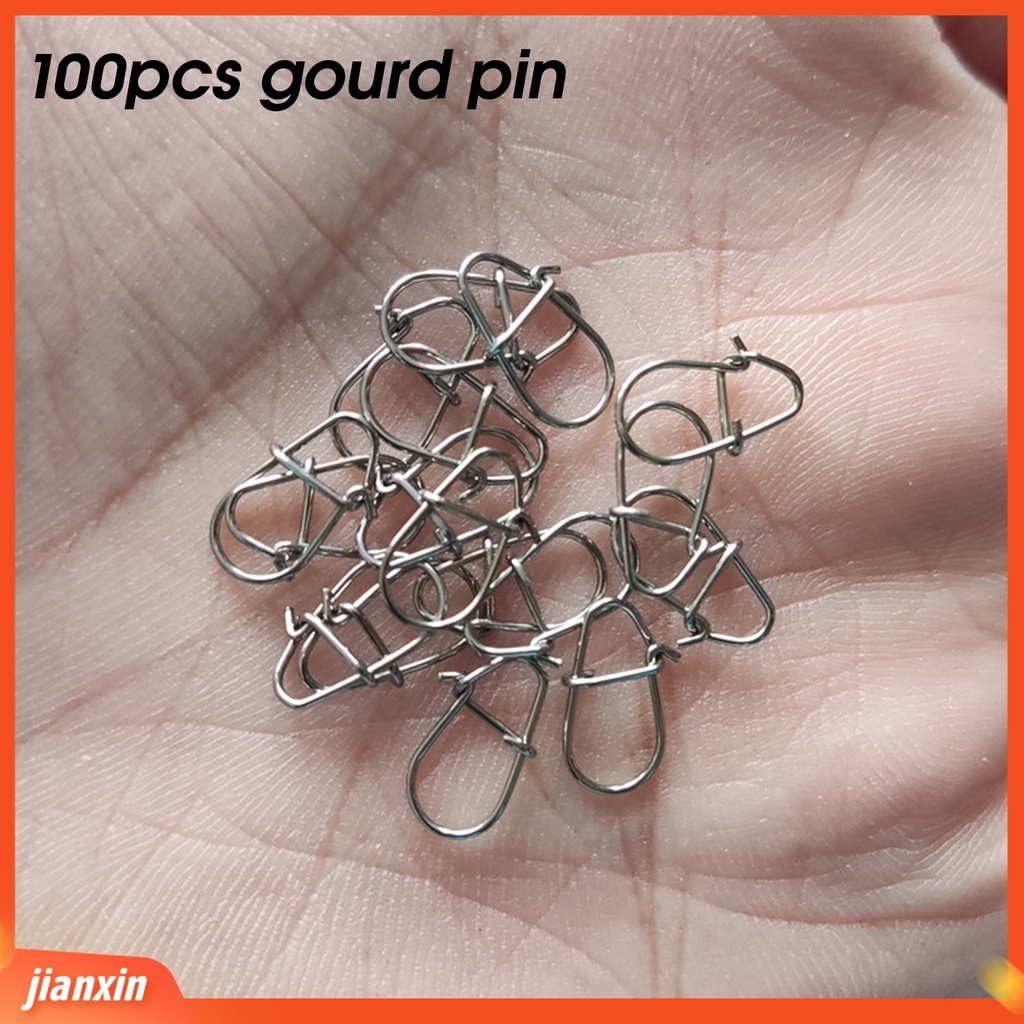 [Jianxin] 100 Pcs Kili-Kili Pancing Bahan Stainless Steel 304 Anti Karat