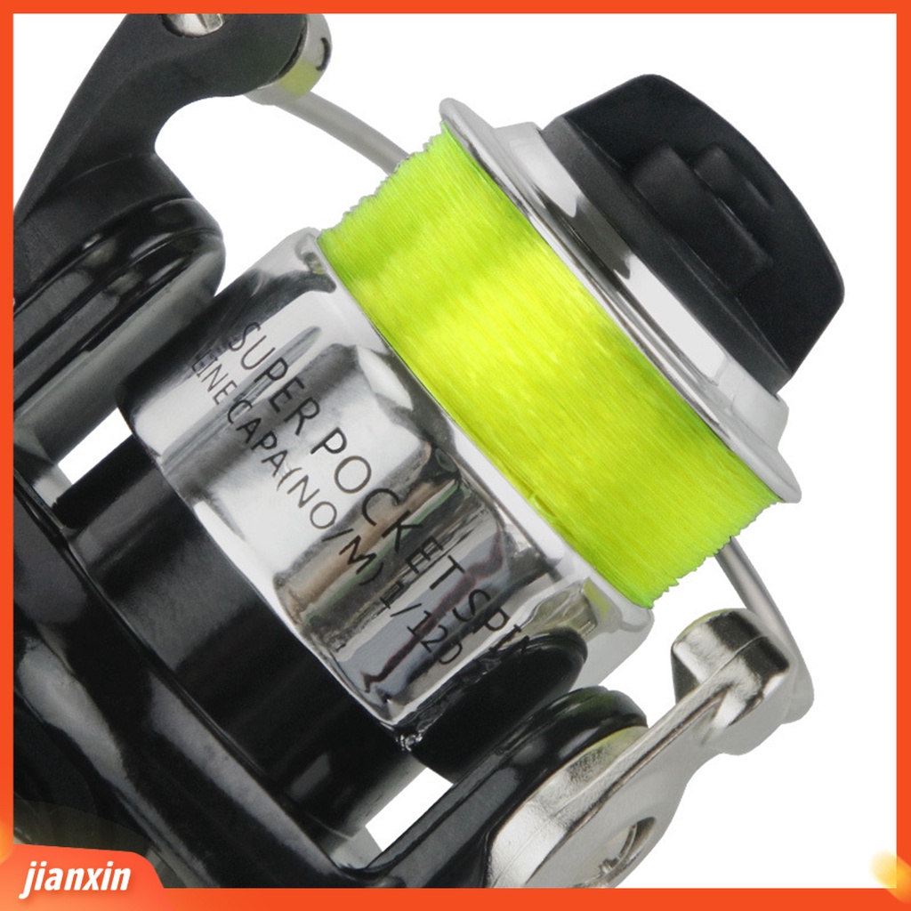 [Jianxin] Fishing Reel / Penggulung Senar Pancing Desain Ergonomis Diameter Besar Bahan Metal