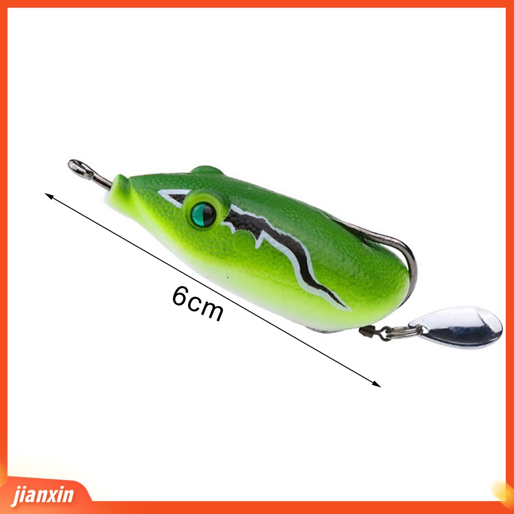 [Jianxin]  Umpan Pancing Tiruan Bentuk Ikan Hollow Fleksibel 13g Panjang 6cm