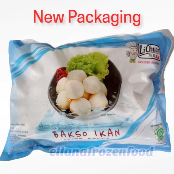 

LICHUAN FISH BALL / BAKSO IKAN 500 GR