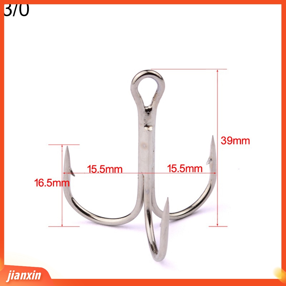 [Jianxin] 50 Kail Pancing Tajam Bahan Baja Karbon Kualitas Tinggi