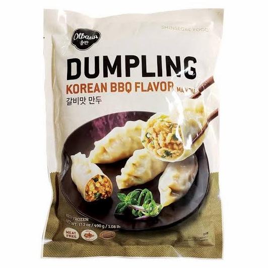 

Olbaan Korean BBQ Favour Dumpling 490 gram