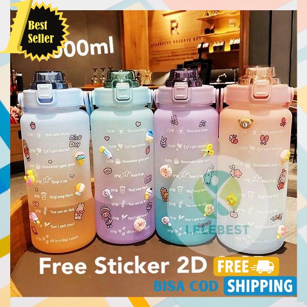 Botop Minum Anak Baby Safe Murah Botel Munum Kids Sekolah Aesthetic Botol Minumsn Sedotan Anti Tumpa
