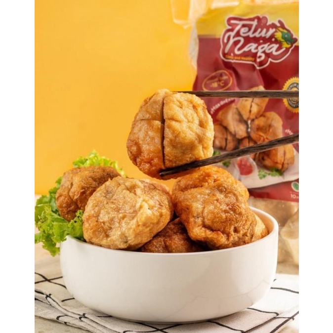 

Bakso ikan tenggiri premium (Telur Naga)