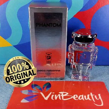 Miniatur Parfum OriginaL Paco Rabanne Phantom EDT 5 ml For Men Murah