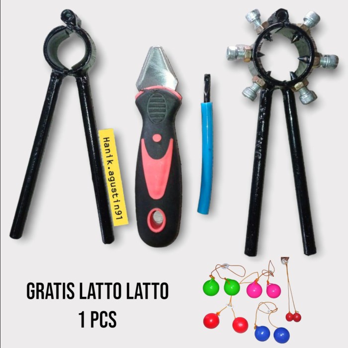 Tang Pembuka Lampu Drat Penitik Drat Bohlan Lampu Ulir congkel 4 Alat