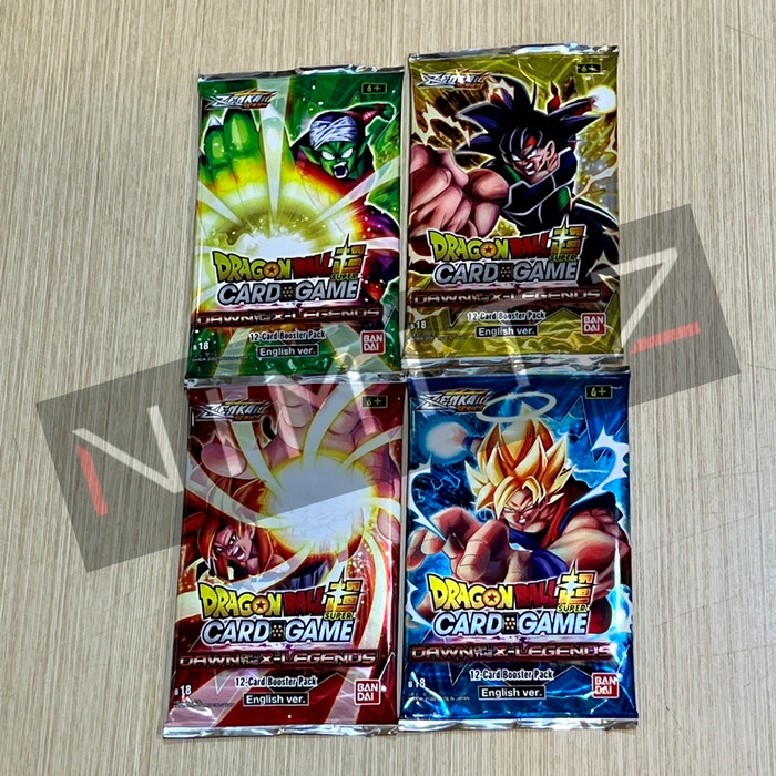 Dragon Ball Card Game Dawn Of The Z-Legends Booster Pa [Bt18]