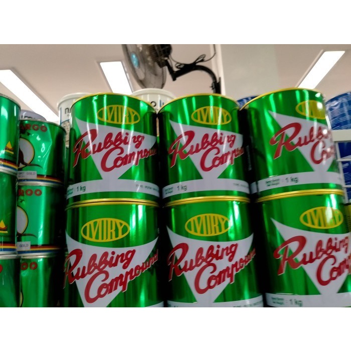 Best Seller Kumpon Merah Ivory 1 Kg Rubbing Compound Motor/Mobil 1000 Gram Red
