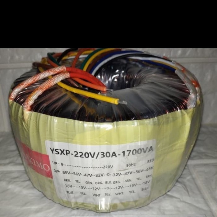 Terlaris Genweld Travo Trafo Donat Toroid 30A 30Ampere 30 Ampere 65V 65Volt 65 Volt Ct