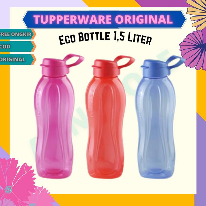 Botol Minum Tupperware 1,5 Liter / Tempat Minum Tupperware Eco 1.5L