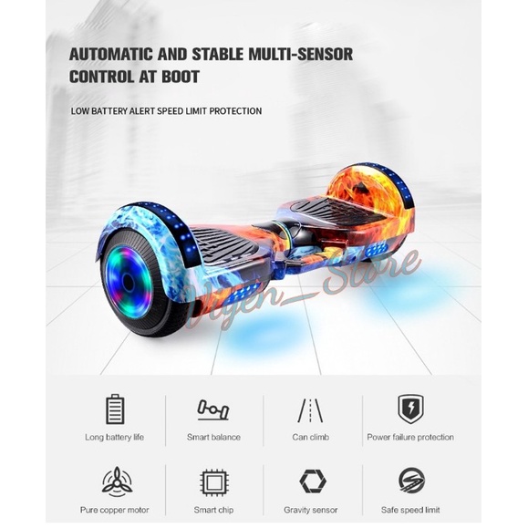 Terlaris Hoverboard Smart Balance Wheel 6,5 Inch Hoverboard 6.5 Inch Smart Whee
