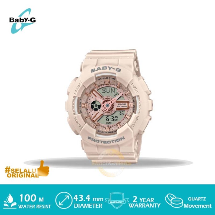 DISKON SPESIAL CASIO BABY-G BA-110XCP-4ADR/BA-110XCP-4ADR/BA-110XCP ORIGINAL MURAH TERLARIS