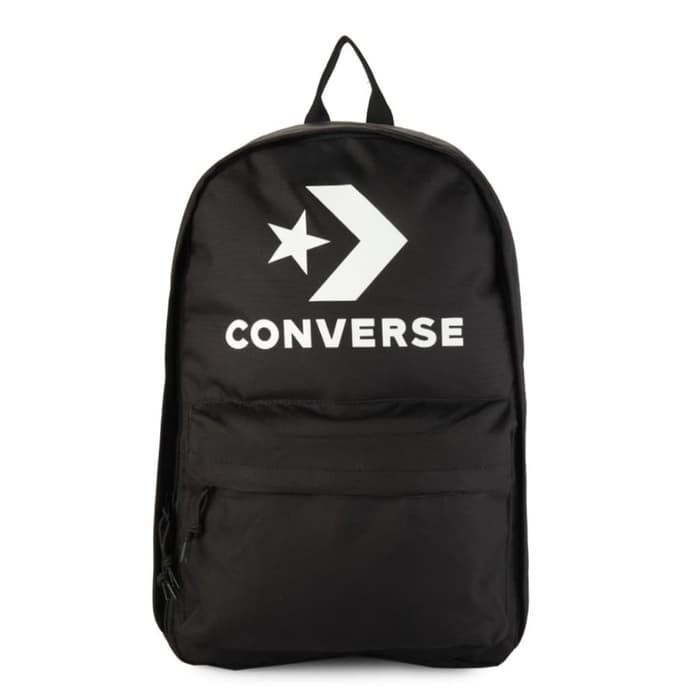 tas ransel Tas Ransel Pria Wanita Backpack Converse Tas Laptop Tas Punggung Pria - Hitam(W8R2) tas r