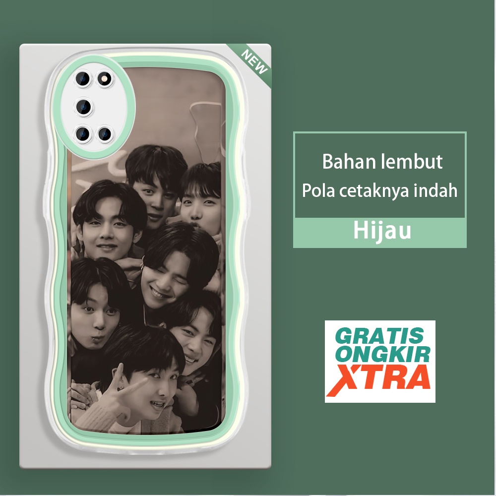 Mulia OPPO A71 A74 A76 A77S A83 A91 A92 A93 2020 A95 A96  Casing Ponsel  Boyband BTS Korea Selatan  
