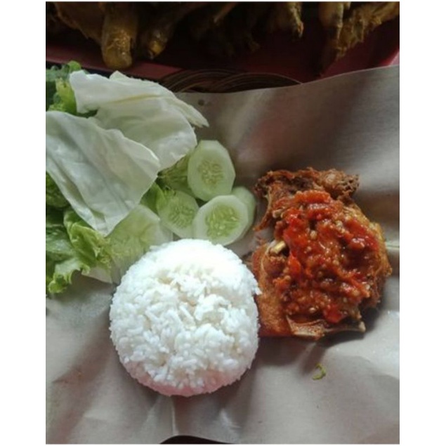 

nasi ayam penyet box