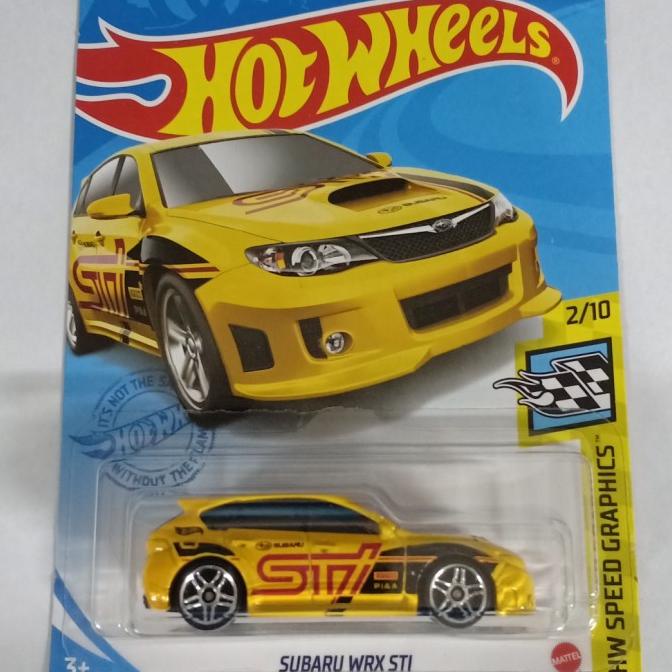 hotwheels subaru wrx sti