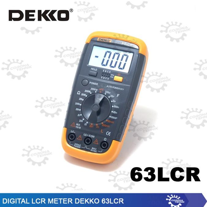 Digital LCR Meter Dekko 63LCR