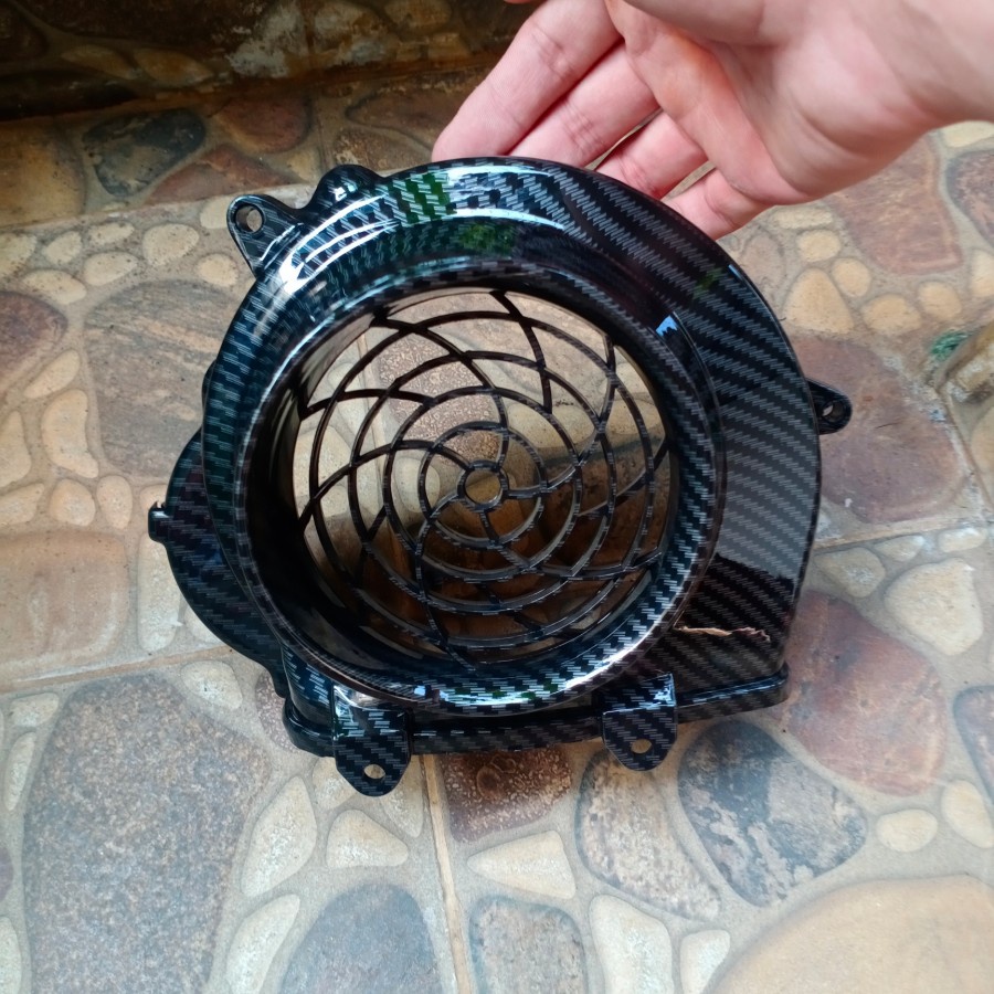 Cover tutup kipas carbon beat fi scoopy fi