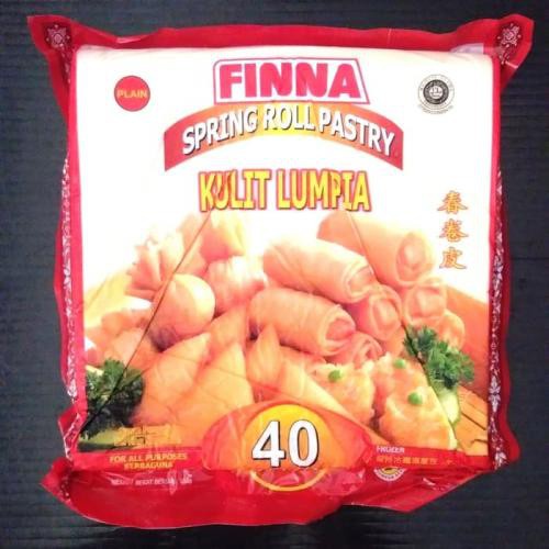 

FINNA SPRING ROLL PASTRY KULIT LUMPIA 215X215 MM ISI 40 LEMBAR