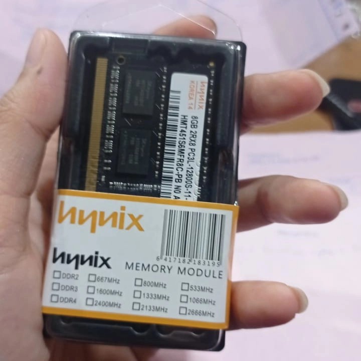 MEMORY RAM HYNIX SODIM DDR3 8GB 12800