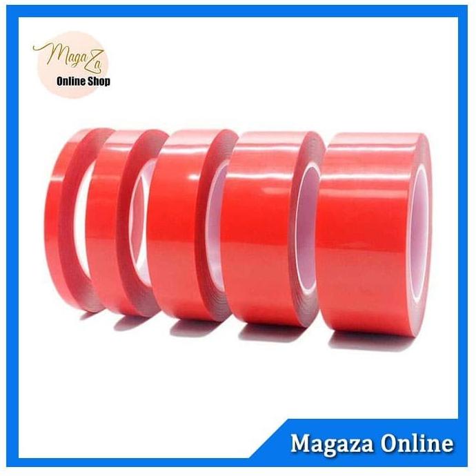 

\\\\\] Perekat Double Tape Bening Acrylic Adhesive Transparent 15mm x 3m