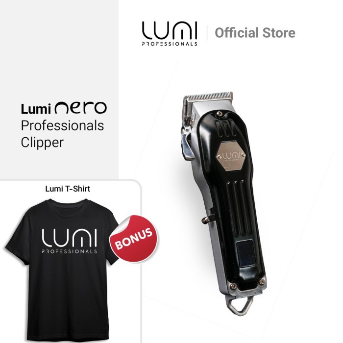 Bestseller Lumi Professionals Nero Cordless Hair Clipper-Free Lumi T'Shirt